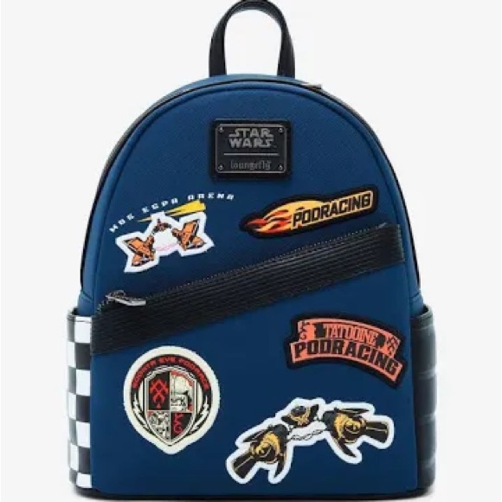 Star Wars Loungefly Blue Backpack